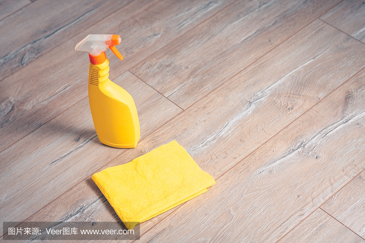 清洁和抛光拼花地板的工具
